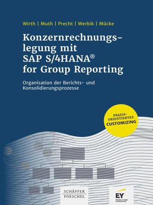 cover image of Konzernrechnungslegung mit SAP S4/HANA for Group Reporting